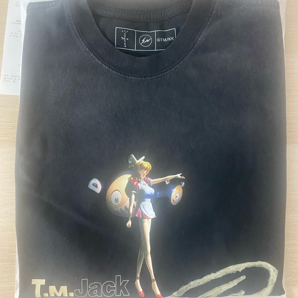 NEW Cactus Jack x Fragment x Takashi Murakami Mens Tshirt
